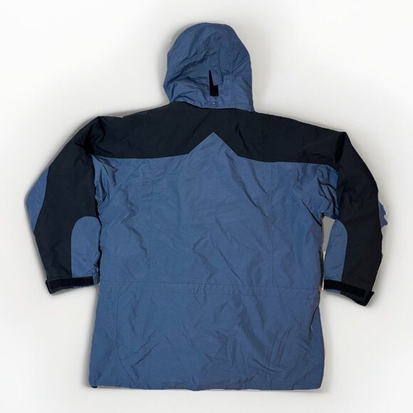 Columbia Jacket Men’s Large Blue Black Colorblock Interchange Core Ski Snowboard - Picture 2 of 10